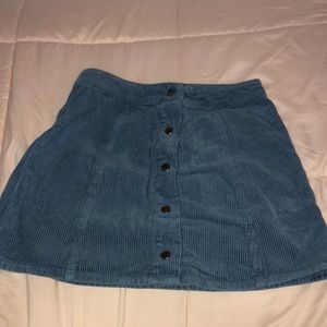 never worn forever 21 button up skirt
